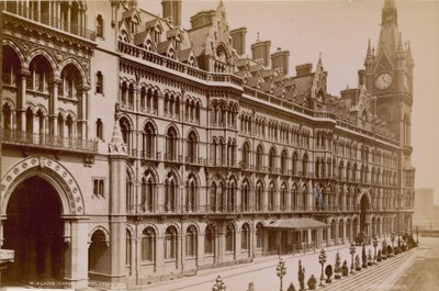 The Midland Grand Hotel, The Midland Railway Station, Euston Road, Londýn od English Photographer