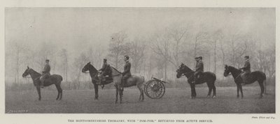 Montgomeryshire Yeomanry s Pom-Pom se vrátili z aktivní služby od English Photographer