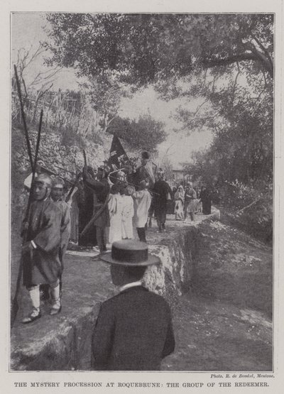 Záhadný průvod v Roquebrune, Skupina Vykupitelů od English Photographer