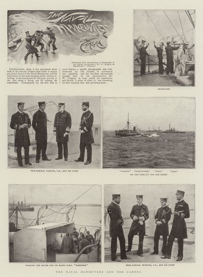 Námořní manévry a kamera od English Photographer
