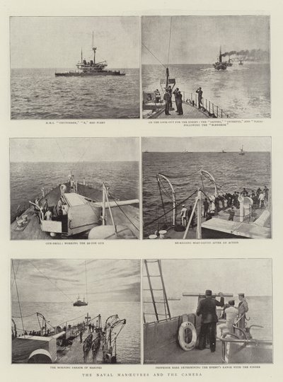 Námořní manévry a kamera od English Photographer