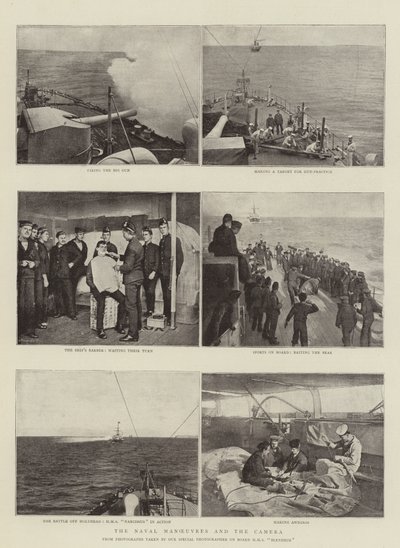 Námořní manévry a kamera od English Photographer