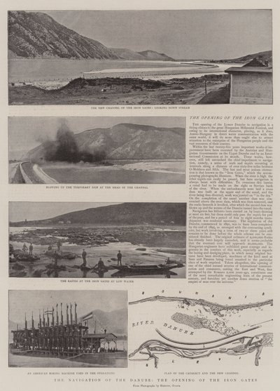 Plavba po Dunaji, otevření Železných vrat od English Photographer