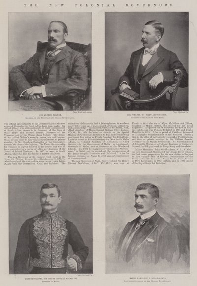 Noví koloniální guvernéři od English Photographer