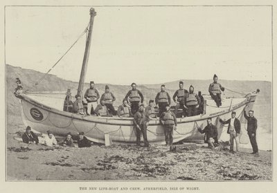 The New Life-Boat and Crew, Atherfield, Isle of Wight od English Photographer