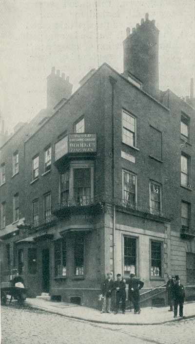 The Old Cheshire Cheese, Surrey Street, Strand, Londýn od English Photographer