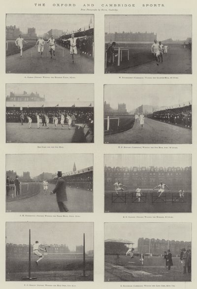 Oxford a Cambridge Sports od English Photographer