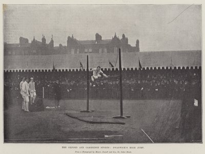 Oxford a Cambridge Sports, Swanwicks High Jump od English Photographer
