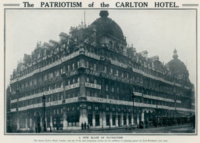 Patriotismus hotelu Carlton od English Photographer