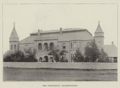 Předsednictví, Bloemfontein od English Photographer