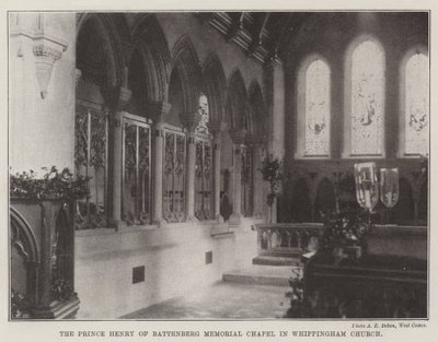Pamětní kaple prince Jindřicha z Battenbergu ve Whippingham Church od English Photographer