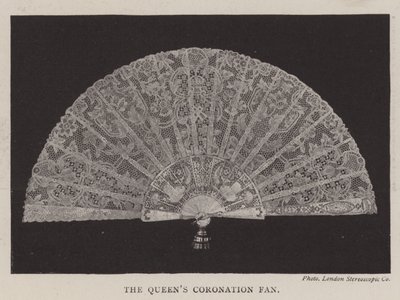 The Queens Coronation Fan od English Photographer