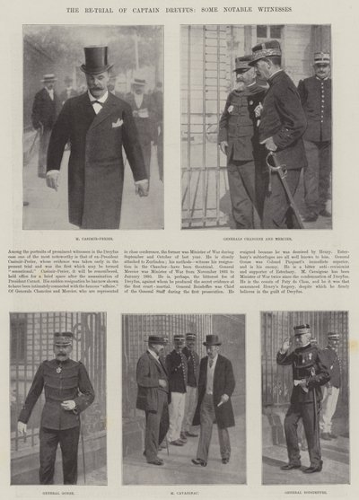 Opakovaný proces s kapitánem Dreyfusem, některými významnými svědky od English Photographer