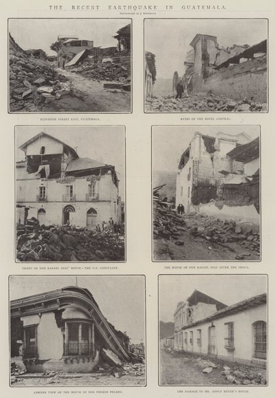 Nedávné zemětřesení v Guatemale od English Photographer
