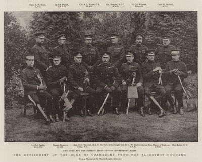 Odchod vévody z Connaughtu z velitelství Aldershot od English Photographer