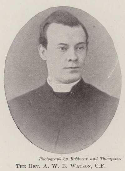 Reverend A W B Watson, CF od English Photographer