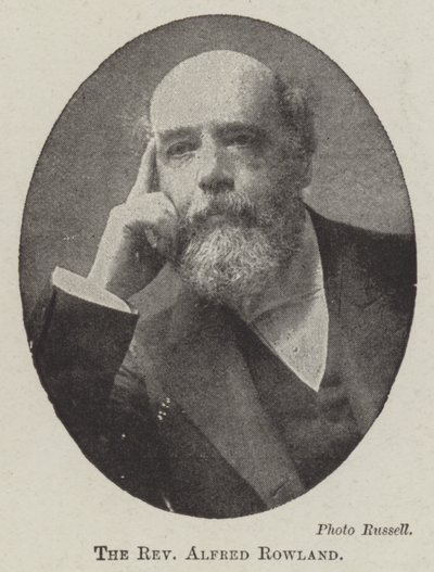 Reverend Alfred Rowland od English Photographer