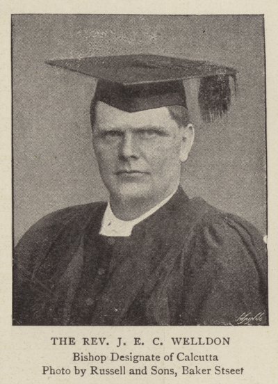 Reverend J E C Welldon od English Photographer