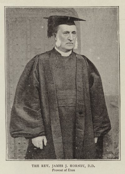 Reverend James J Hornby, DD od English Photographer