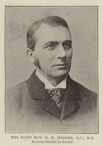 Ctihodný DH Madden, QC, MP od English Photographer