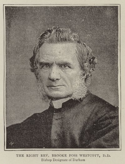 Správný reverend Brooke Foss Westcott, DD od English Photographer
