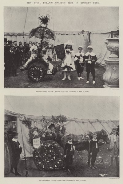 Slavnost Royal Botanic Society v Regents Park od English Photographer