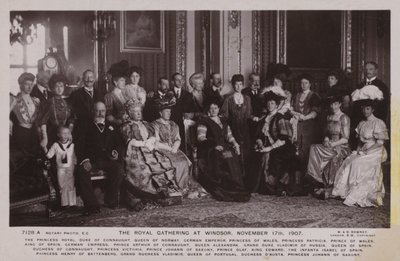 Královské shromáždění ve Windsoru, 17. listopadu 1907 od English Photographer