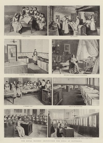 Královský zednářský institut pro dívky v Battersea od English Photographer