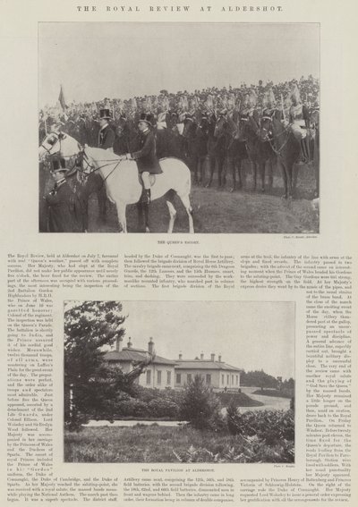 The Royal Review na Aldershot od English Photographer