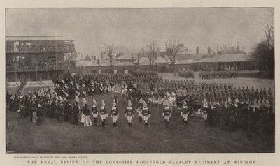 Royal Review of Composite Homehold Cavalry Regiment ve Windsoru od English Photographer