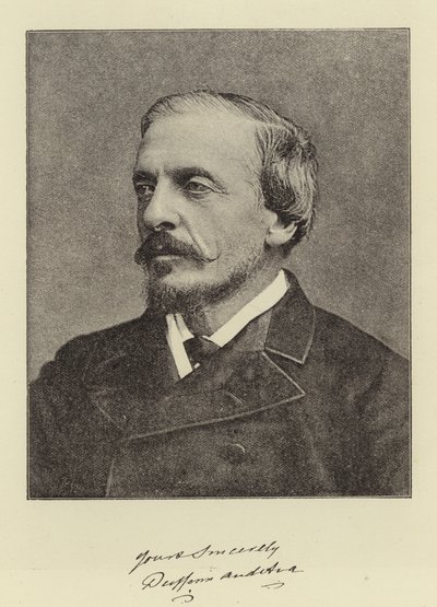 Rt Hon markýz Dufferin a Ava od English Photographer
