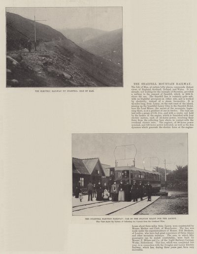 Horská železnice Snaefell od English Photographer