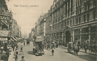 The Strand, Londýn od English Photographer