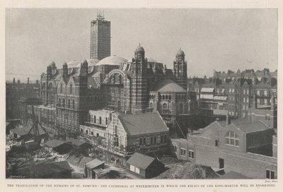 Překlad ostatků svatého Edmunda, katedrála ve Westminsteru, ve které budou uloženy ostatky krále-mučedníka od English Photographer
