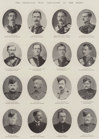 Transvaalská válka, oběti na frontě od English Photographer