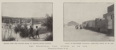 Transvaalská válka, scény v De Aar od English Photographer
