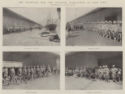Transvaalská válka, Seaforth Highlanders v Kapském Městě od English Photographer