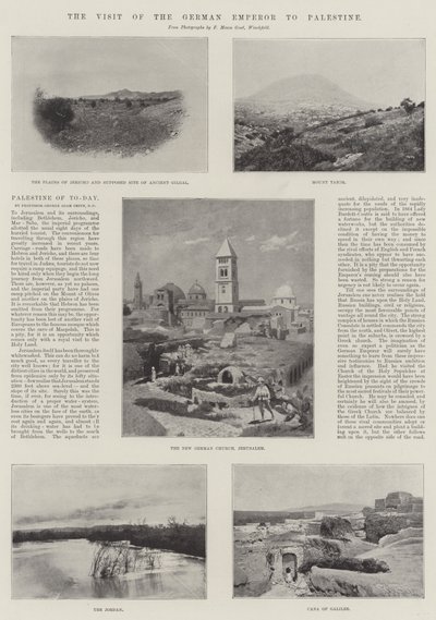 Návštěva německého císaře v Palestině od English Photographer