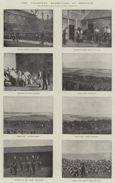 Dobrovolnické manévry v Brightonu od English Photographer