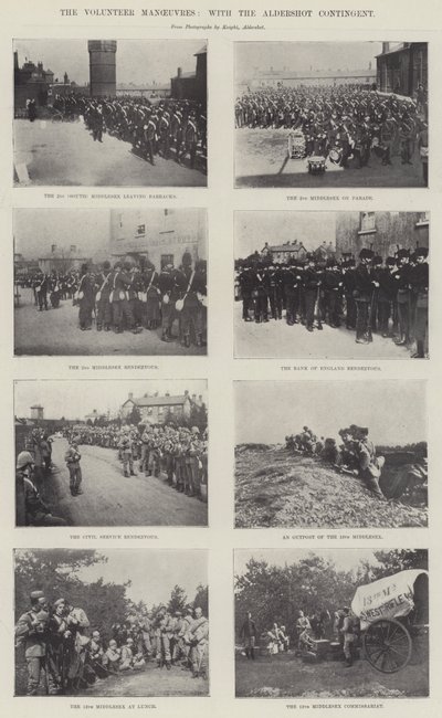 Dobrovolnické manévry s kontingentem Aldershot od English Photographer