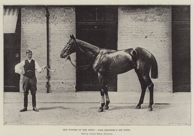 Vítěz derby, Lord Roseberys Sir Visto od English Photographer