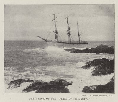 Vrak Firth of Cromarty od English Photographer
