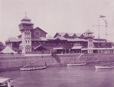 Yacht Club, Bombay od English Photographer