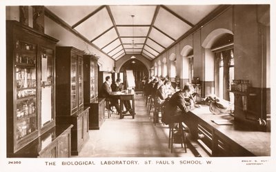Biologická laboratoř školy St Pauls od English Photographer