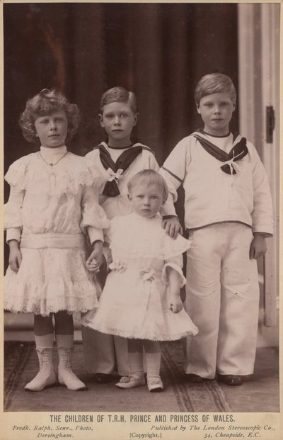 Děti Alberta Edwarda a princezny Alexandry od English Photographer