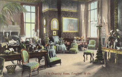 Salon, Longleat, Wiltshire (barevné foto) od English Photographer