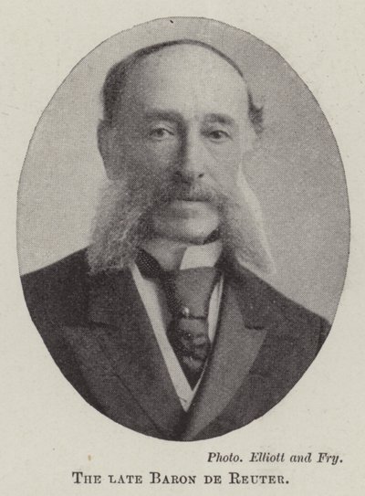 Zesnulý baron de Reuter od English Photographer