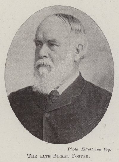 Zesnulý Birket Foster od English Photographer