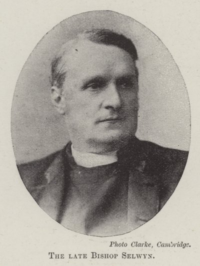 Zesnulý biskup Selwyn od English Photographer