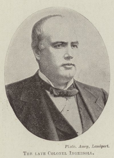 Zesnulý plukovník Ingersoll od English Photographer